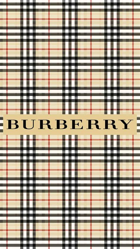 burberry check logo